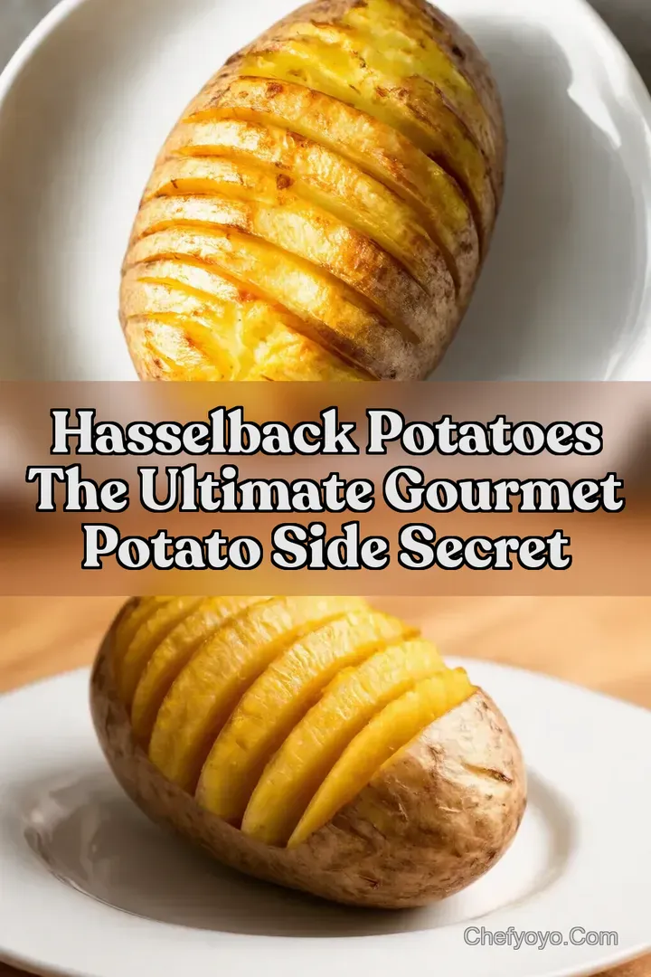 Hasselback Potatoes The Ultimate Gourmet Potato Side Secret