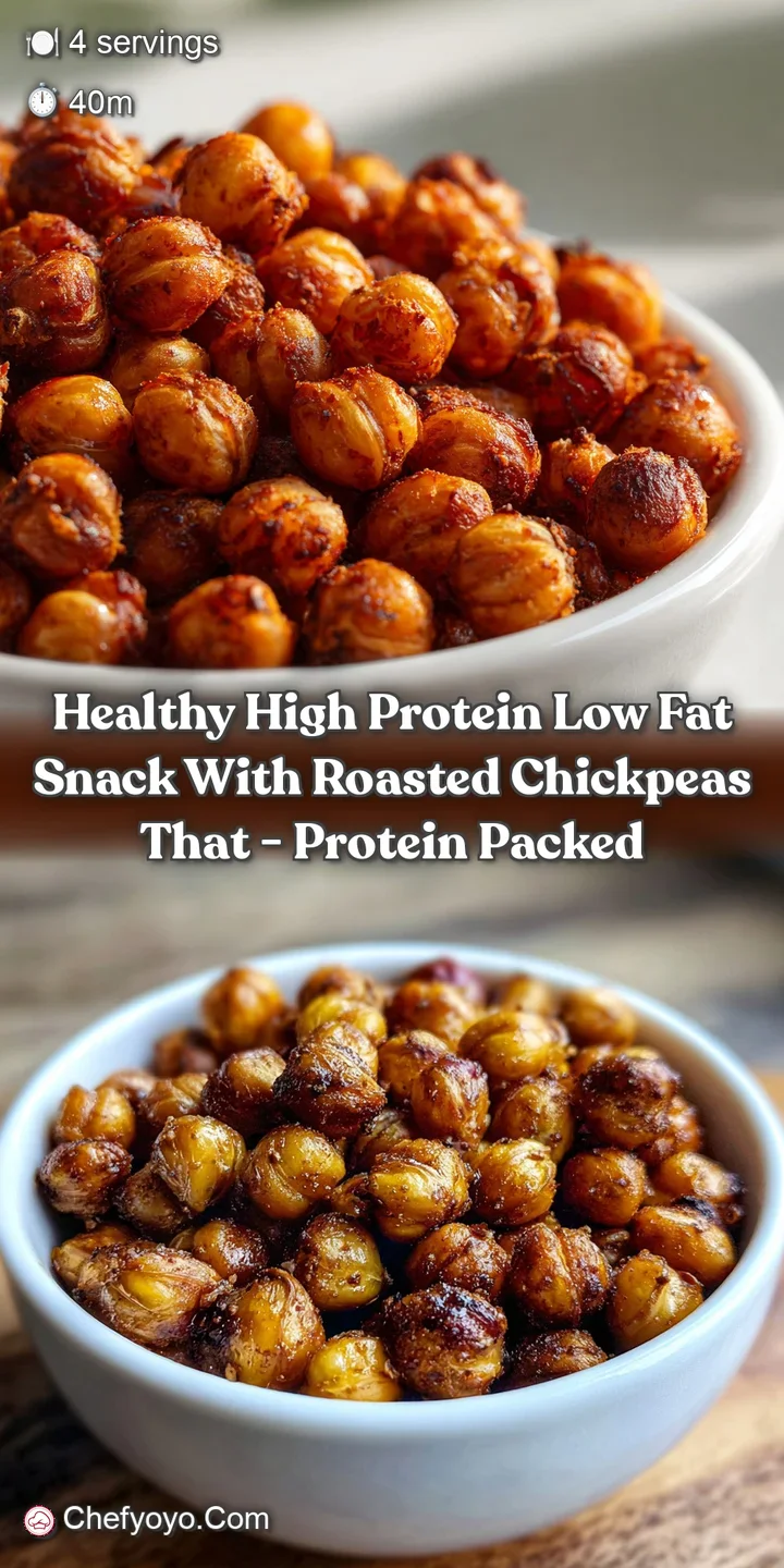 Close-up reveals the irregular shapes & crinkled surfaces of the roasted chickpeas, dusted with vibrant red & green spices...