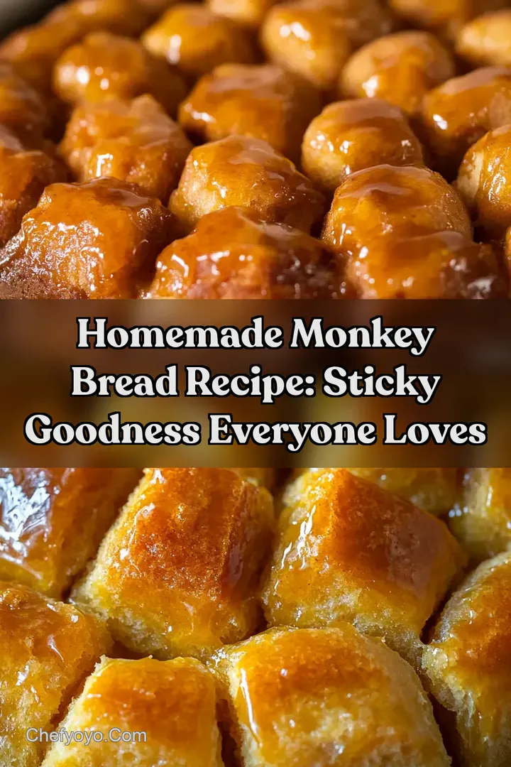 Homemade Monkey Bread Recipe: Sticky Goodness Everyone Loves