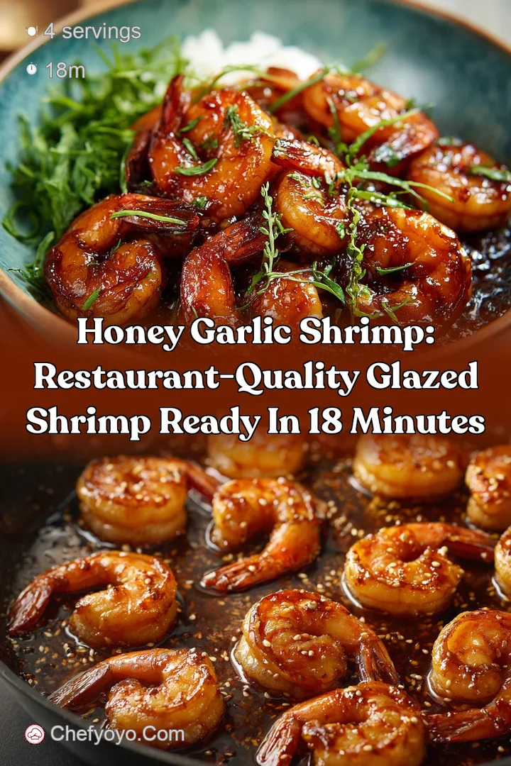 Honey Garlic Shrimp: Restaurant-Quality Glazed Shrimp Ready in 18 Minutes
