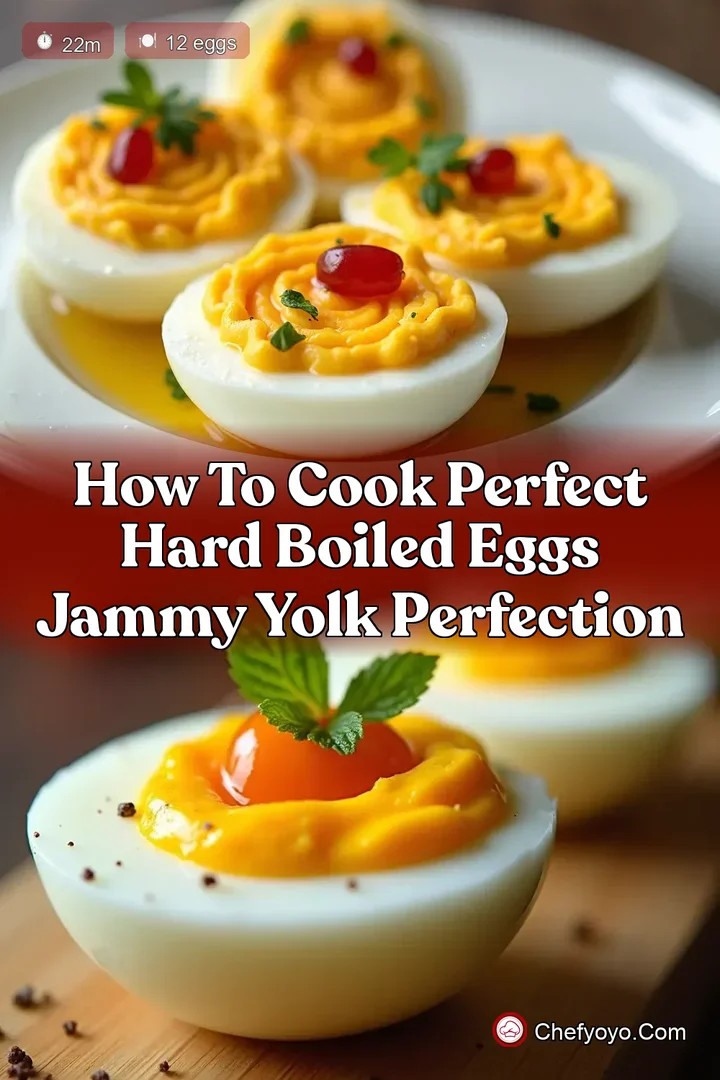 How To Cook Perfect Hard Boiled Eggs Jammy Yolk Perfection