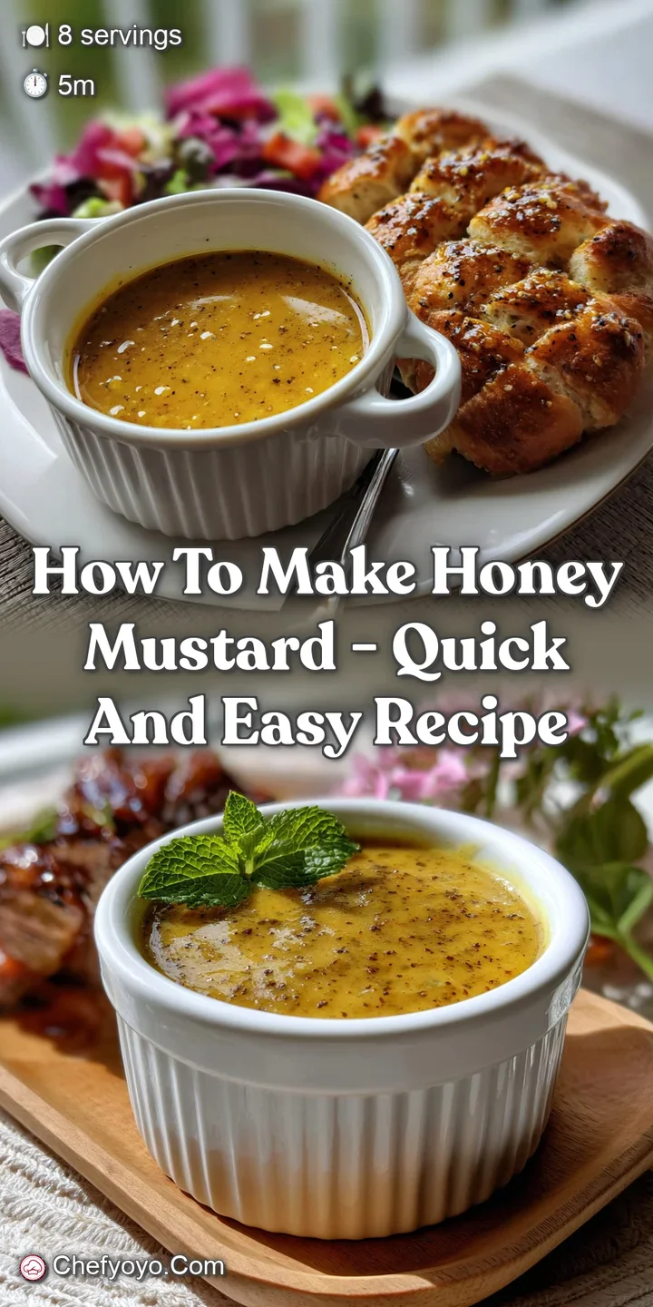 how to make honey mustard - Quick and Easy Recipe