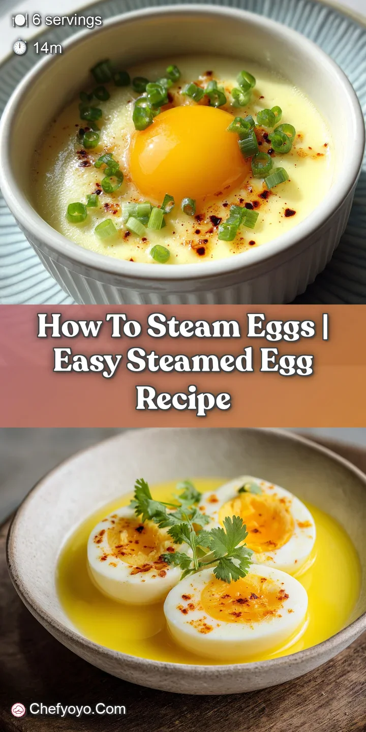 Close-up of a just-peeled steamed egg, showcasing its smooth, delicate surface and vibrant, creamy yolk, promising a delig...