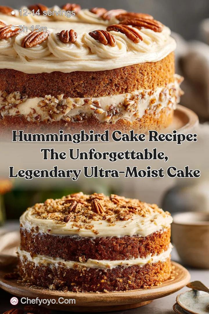 Hummingbird Cake Recipe: The Unforgettable Legendary Ultra-Moist Cake