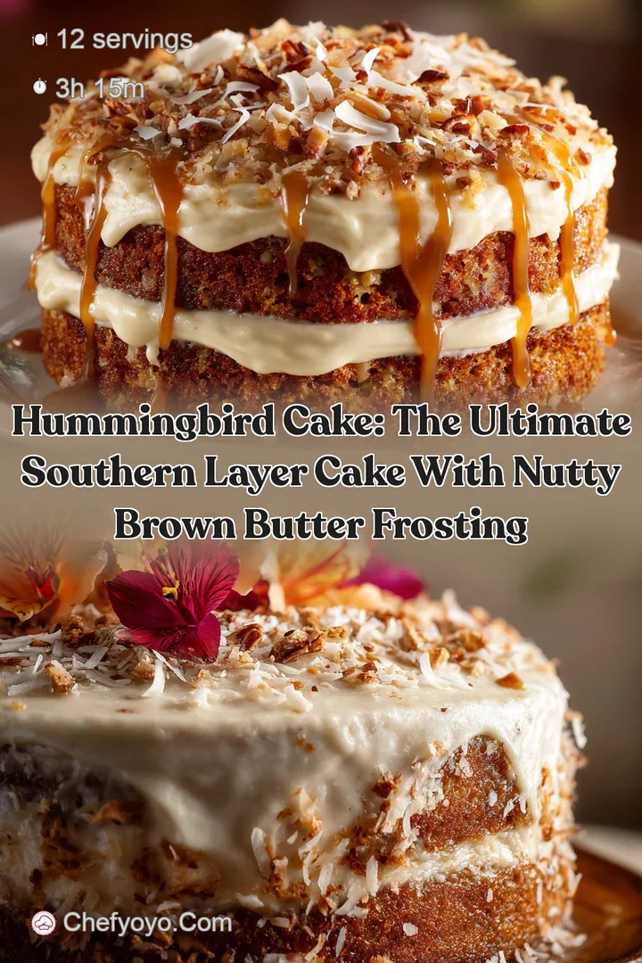 Hummingbird Cake: The Ultimate Southern Layer Cake with Nutty Brown Butter Frosting