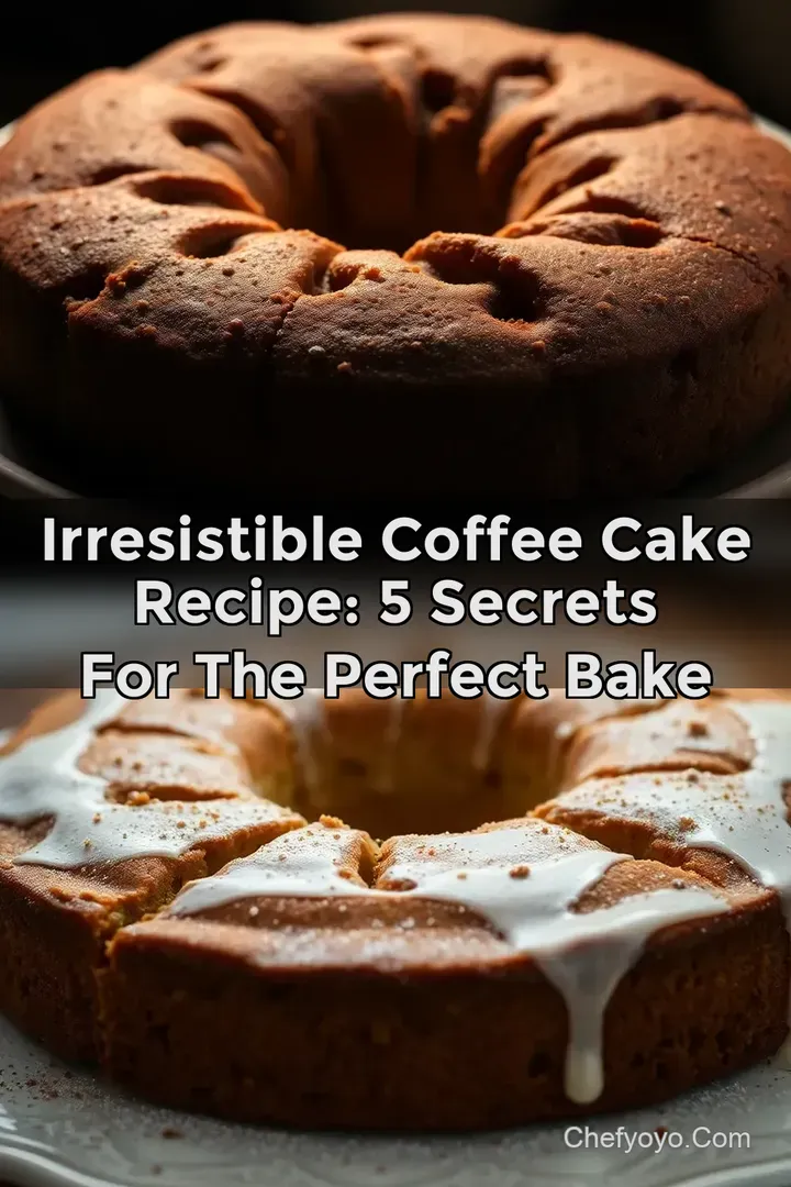 Irresistible Coffee Cake Recipe: 5 Secrets for the Perfect Bake