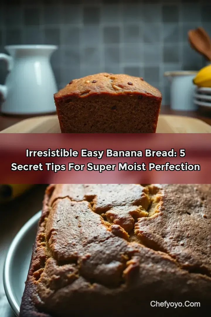 Irresistible Easy Banana Bread: 5 Secret Tips for Super Moist Perfection