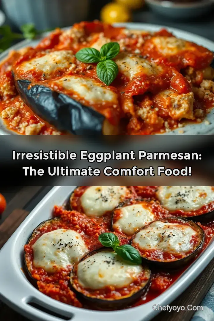 Irresistible Eggplant Parmesan: The Ultimate Comfort Food!