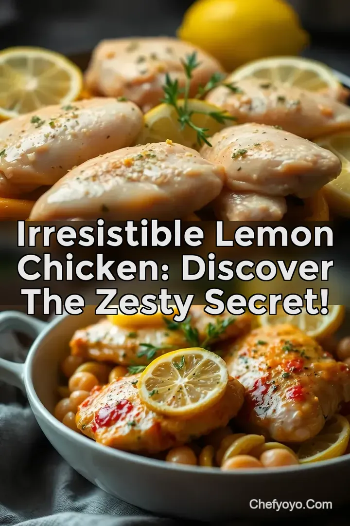 Irresistible Lemon Chicken: Discover the Zesty Secret!