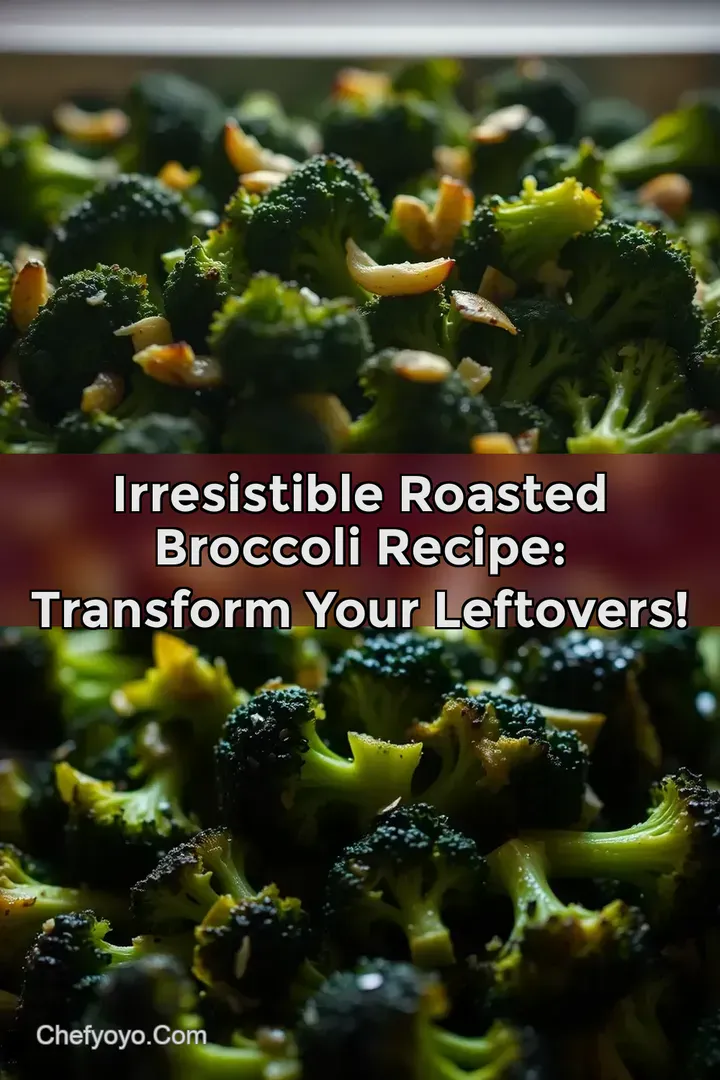 Irresistible Roasted Broccoli Recipe: Transform Your Leftovers!