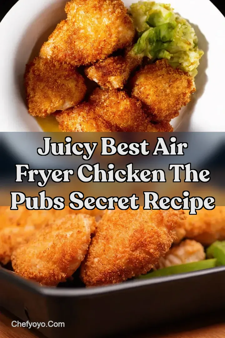 Juicy Best Air Fryer Chicken The Pubs Secret Recipe