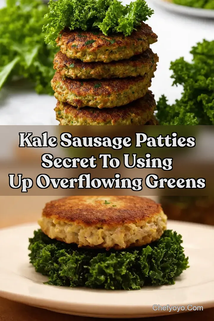Kale Sausage Patties Secret To Using Up Overflowing Greens
