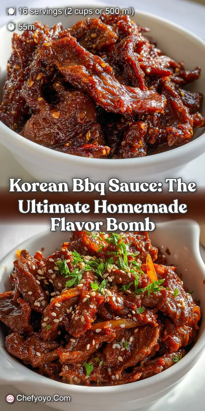 Korean BBQ Sauce: The Ultimate Homemade Flavor Bomb