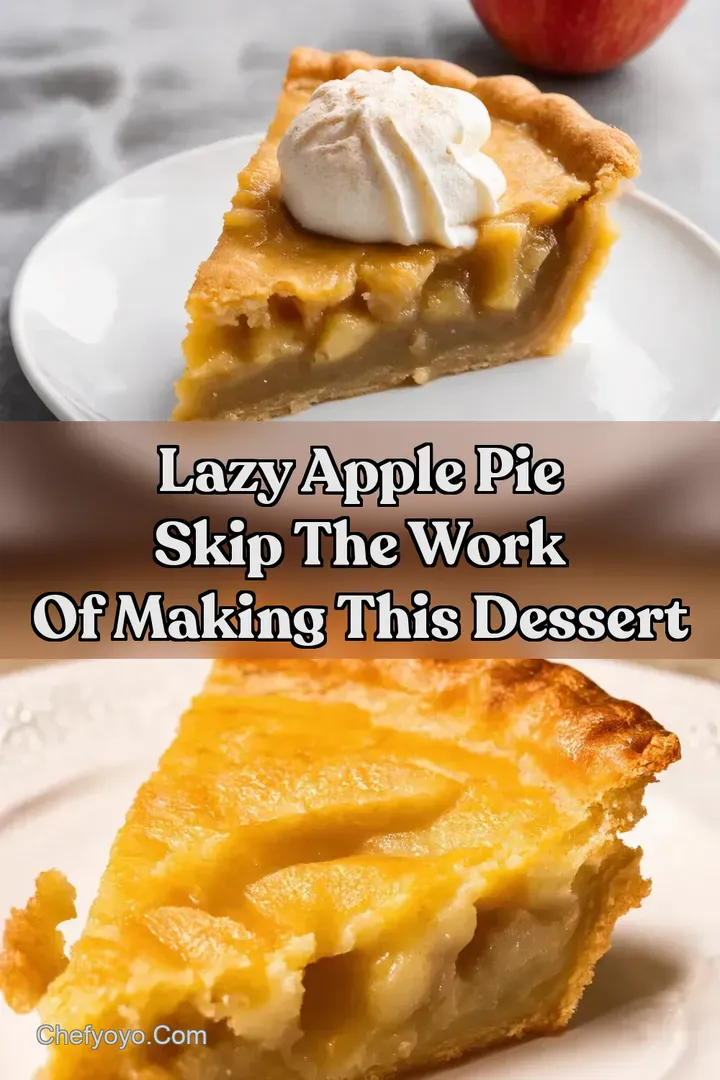 Lazy Apple Pie Skip the Work of Making This Dessert