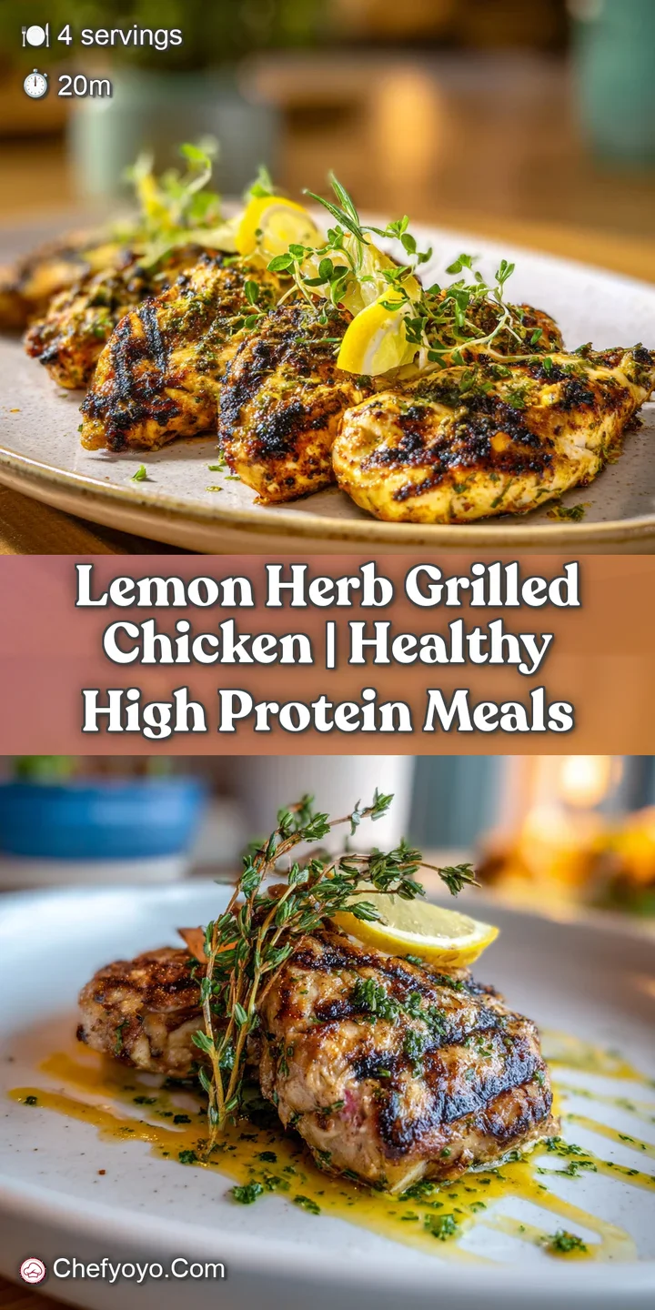 Juicy, char-marked grilled chicken breast with a glistening herb marinade and a side of vibrant, finely diced cucumber.