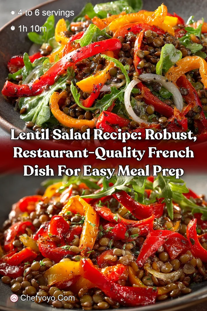 Lentil Salad Recipe: Robust Restaurant-Quality French Dish for Easy Meal Prep