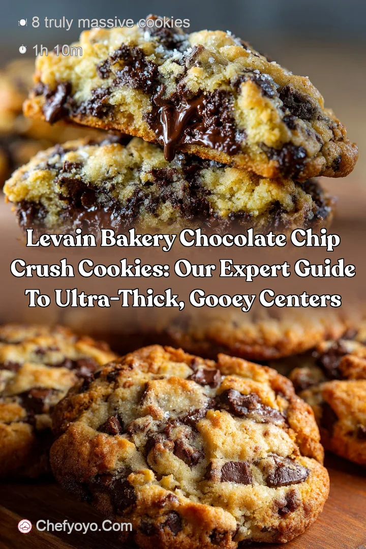 Levain Bakery Chocolate Chip Crush Cookies: Our Expert Guide to Ultra-Thick Gooey Centers