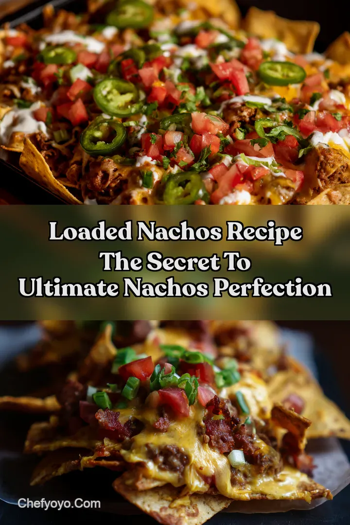 Loaded Nachos Recipe The Secret to Ultimate Nachos Perfection
