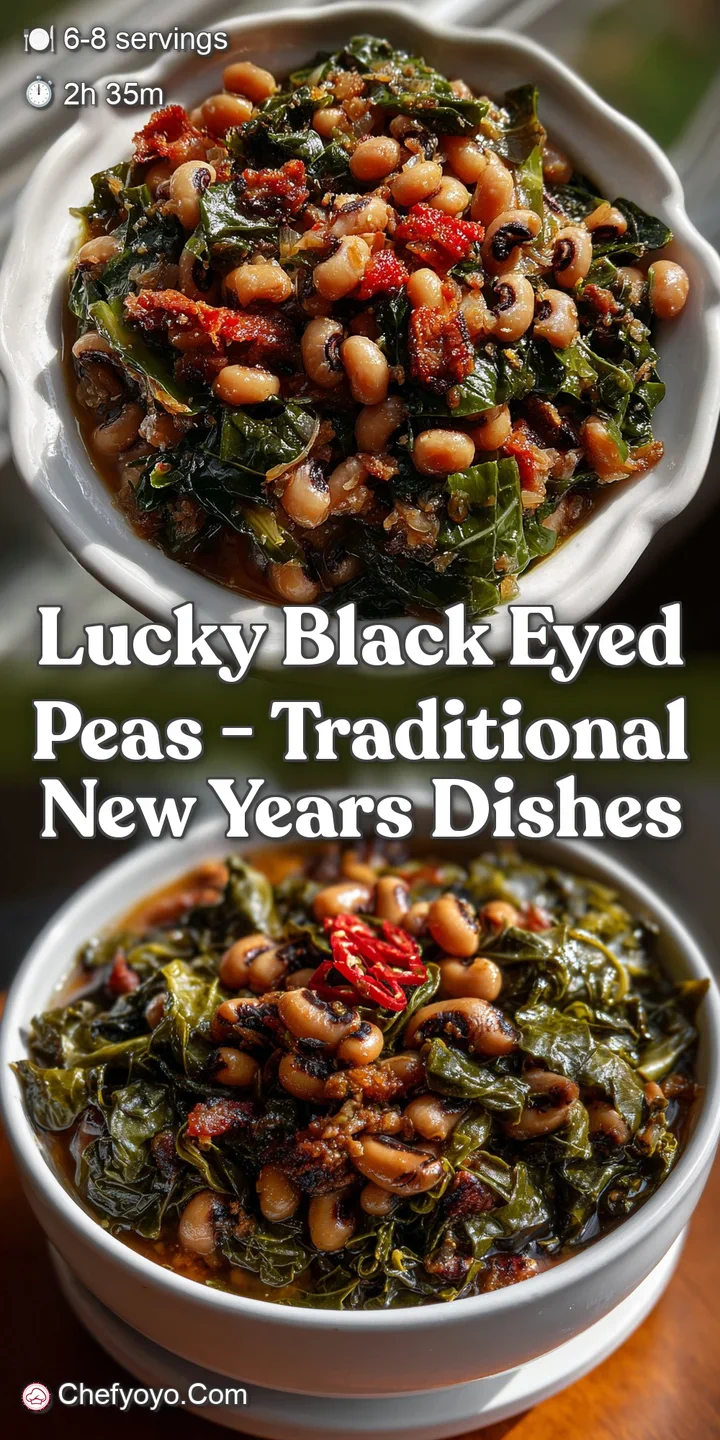Lucky Black Eyed Peas - Traditional New Years Dishes