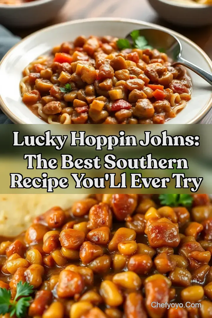 Lucky Hoppin Johns: The BEST Southern Recipe You&#039 ll Ever Try