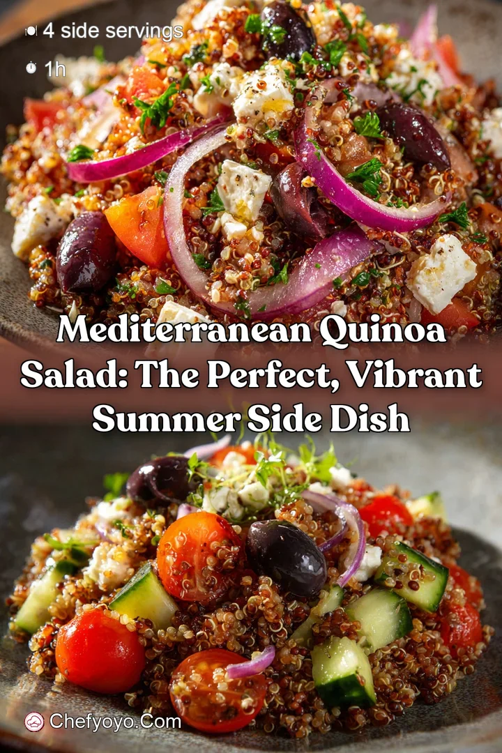 Mediterranean Quinoa Salad: The Perfect Vibrant Summer Side Dish