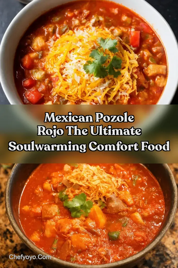 Mexican Pozole Rojo The Ultimate SoulWarming Comfort Food