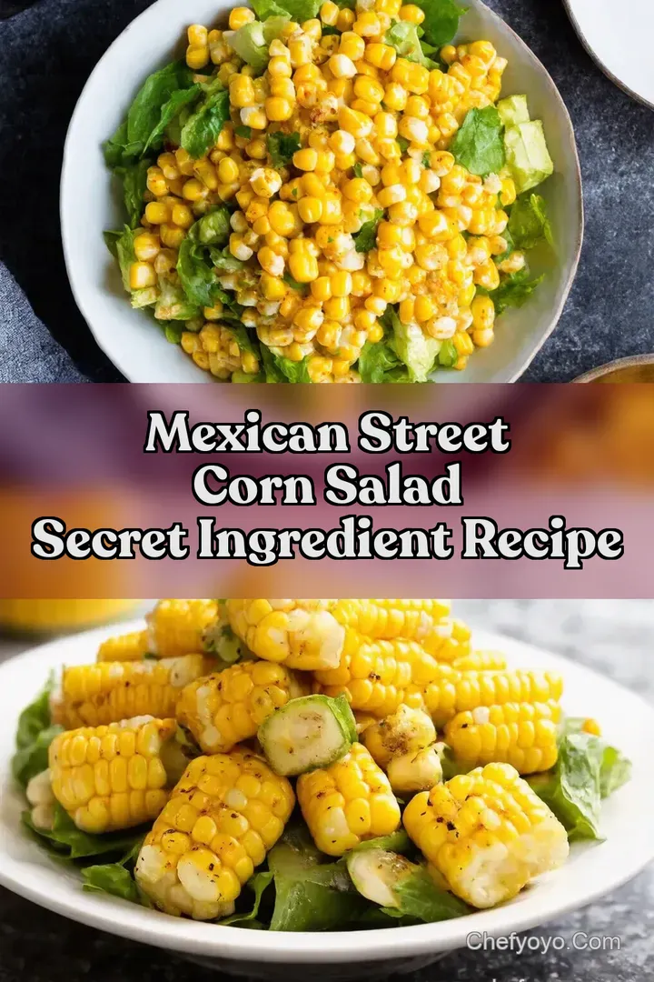 Mexican Street Corn Salad Secret Ingredient Recipe