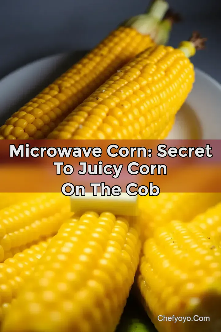 Microwave Corn: Secret to Juicy Corn on the Cob