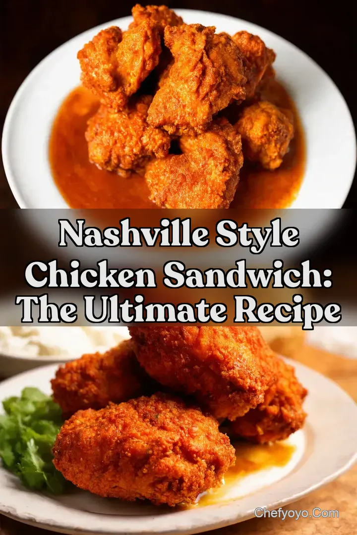 Nashville Style Chicken Sandwich: The Ultimate Recipe