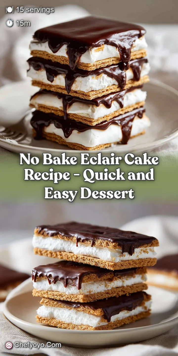 Macro shot of rich chocolate ganache dripping over soft, creamy vanilla layers and crisp graham crackers