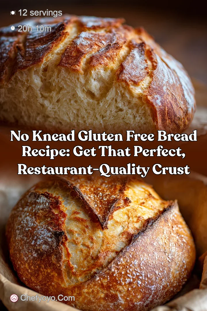 No Knead Gluten Free Bread Recipe: Get That Perfect Restaurant-Quality Crust