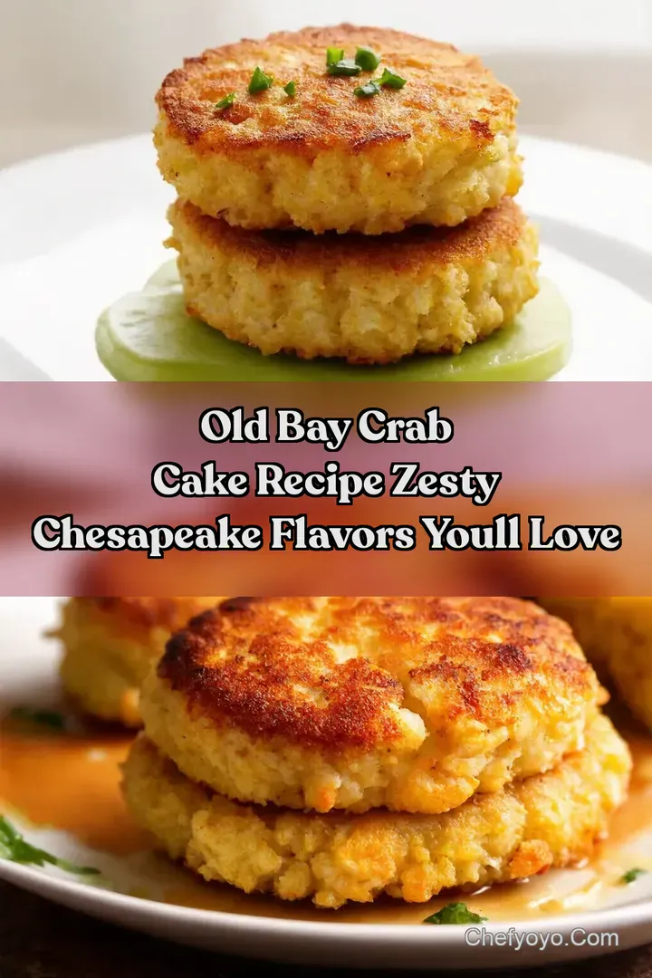 Old Bay crab cake recipe Zesty Chesapeake Flavors Youll Love