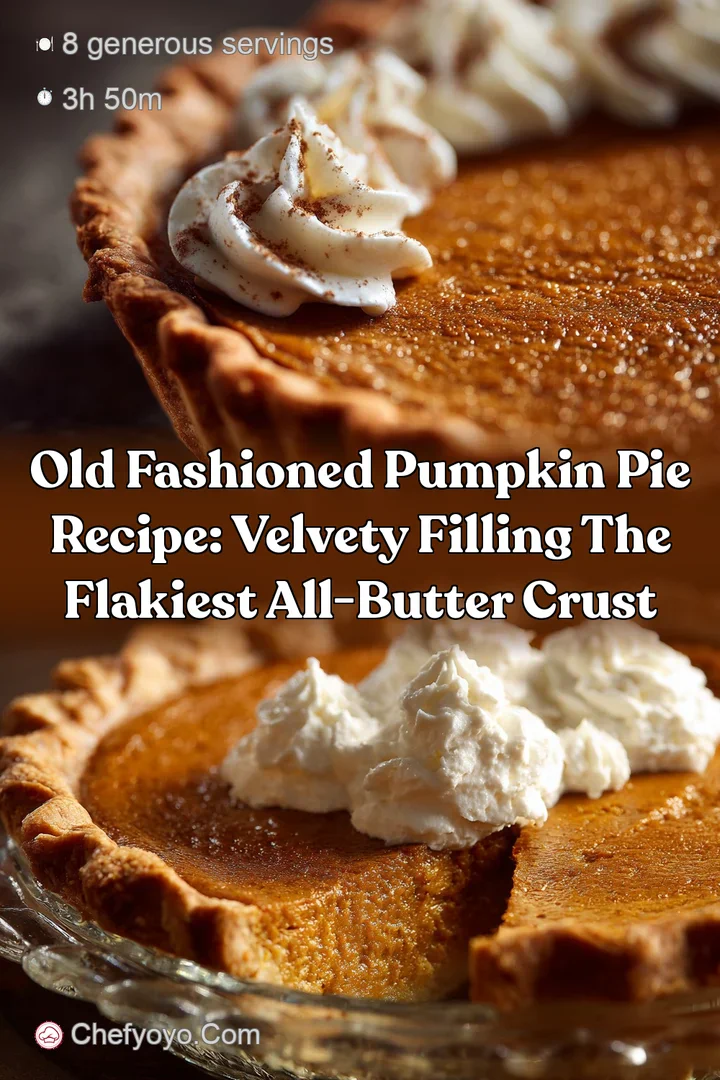Old Fashioned Pumpkin Pie Recipe: Velvety Filling The Flakiest All-Butter Crust