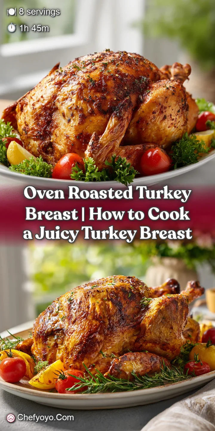 Close-up of tender, carved turkey breast revealing moist, golden meat and savory herbs.