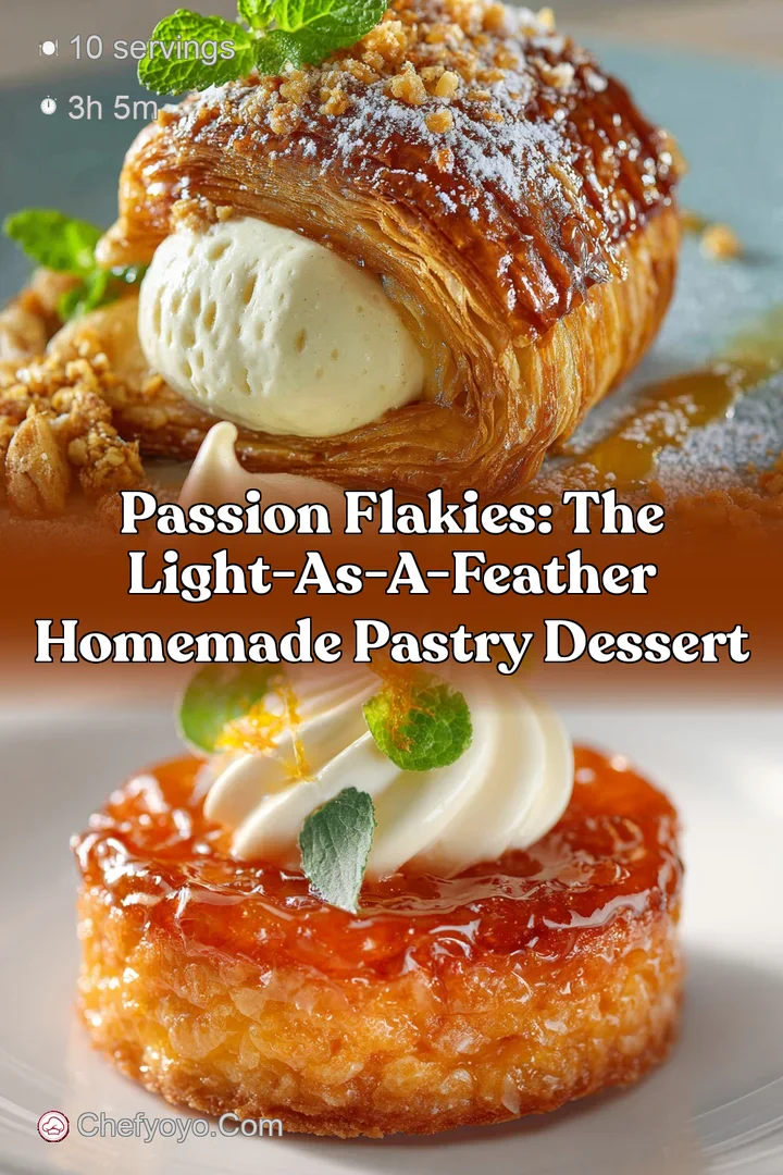 Passion Flakies: The Light-as-a-Feather Homemade Pastry Dessert