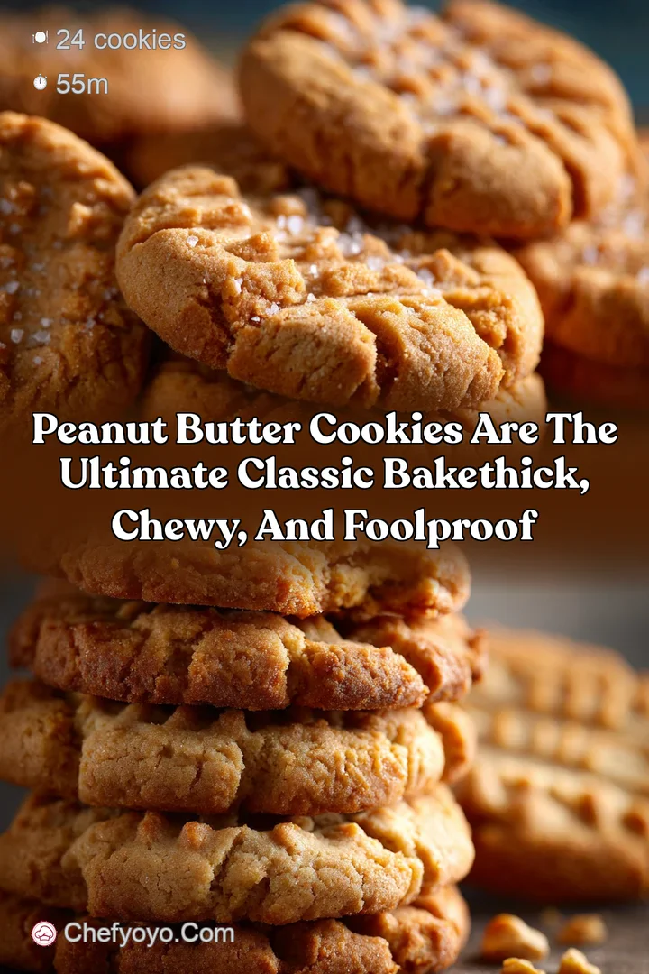 Peanut Butter Cookies are the ultimate classic bakethick chewy and foolproof