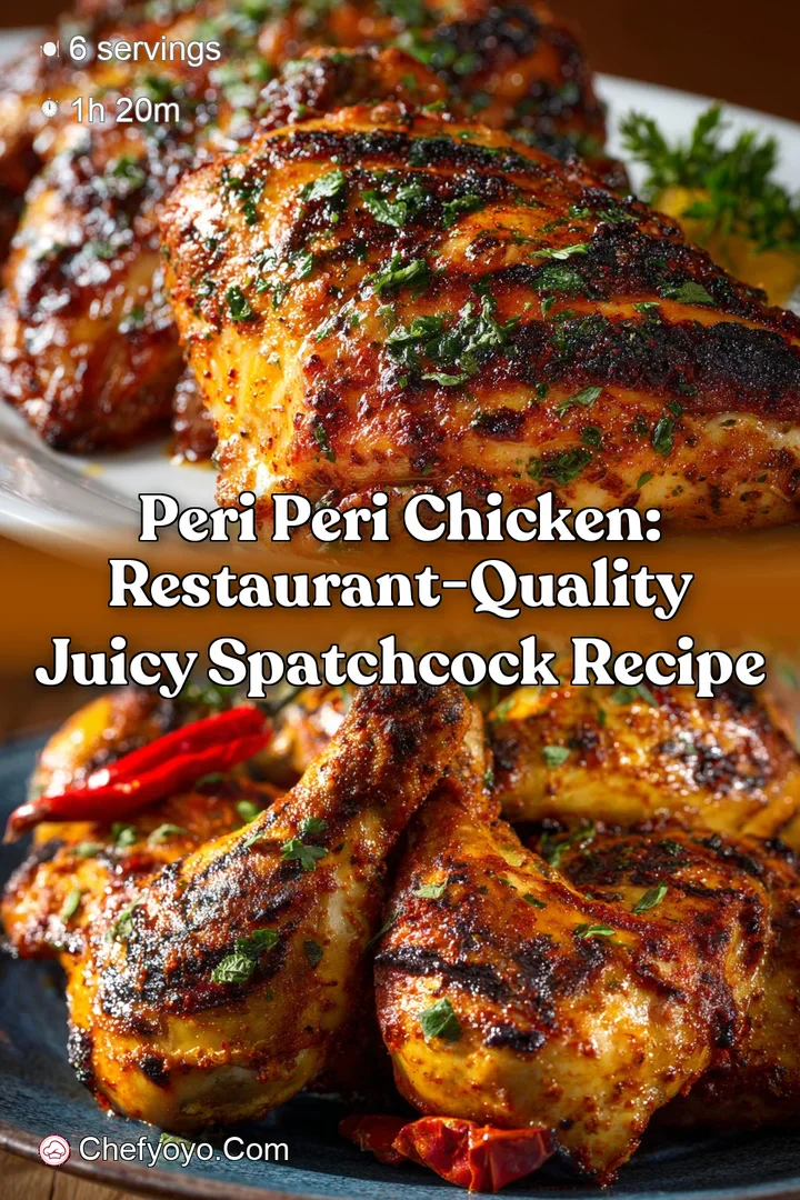 Peri Peri Chicken: Restaurant-Quality Juicy Spatchcock Recipe