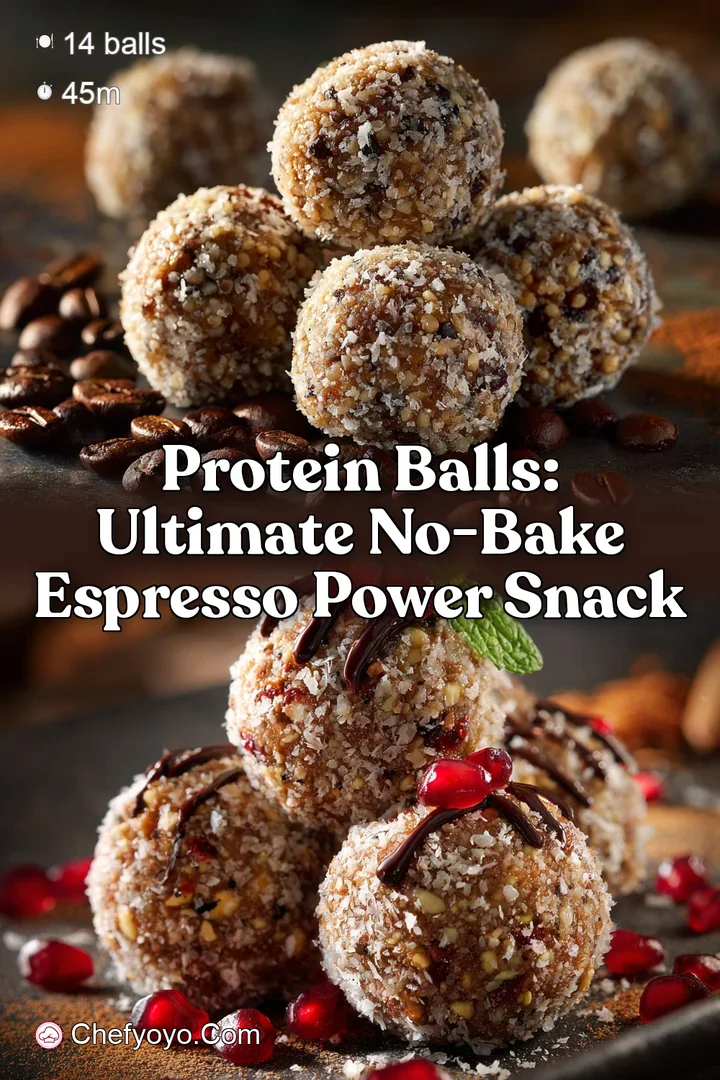 Protein Balls: Ultimate No-Bake Espresso Power Snack