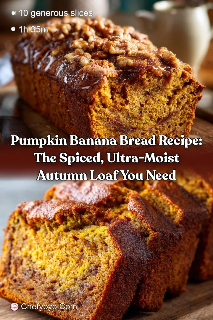 Pumpkin Banana Bread Recipe: The Spiced Ultra-Moist Autumn Loaf You Need