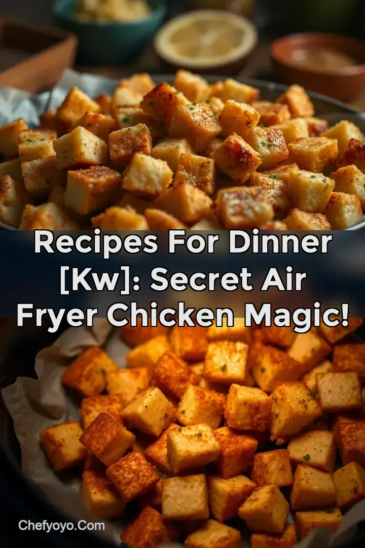 Recipes For Dinner [kw]: Secret Air Fryer Chicken Magic!