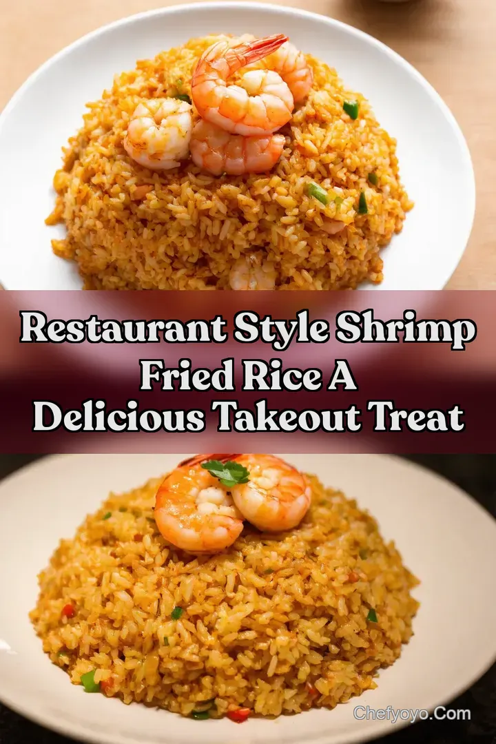 Restaurant Style Shrimp Fried Rice A Delicious Takeout Treat