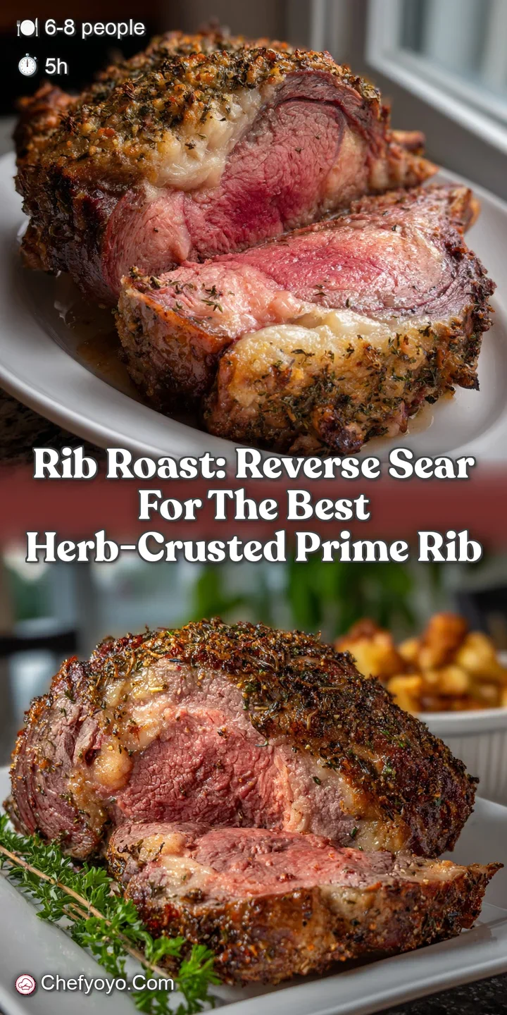 Rib Roast: Reverse Sear for the Best Herb-Crusted Prime Rib