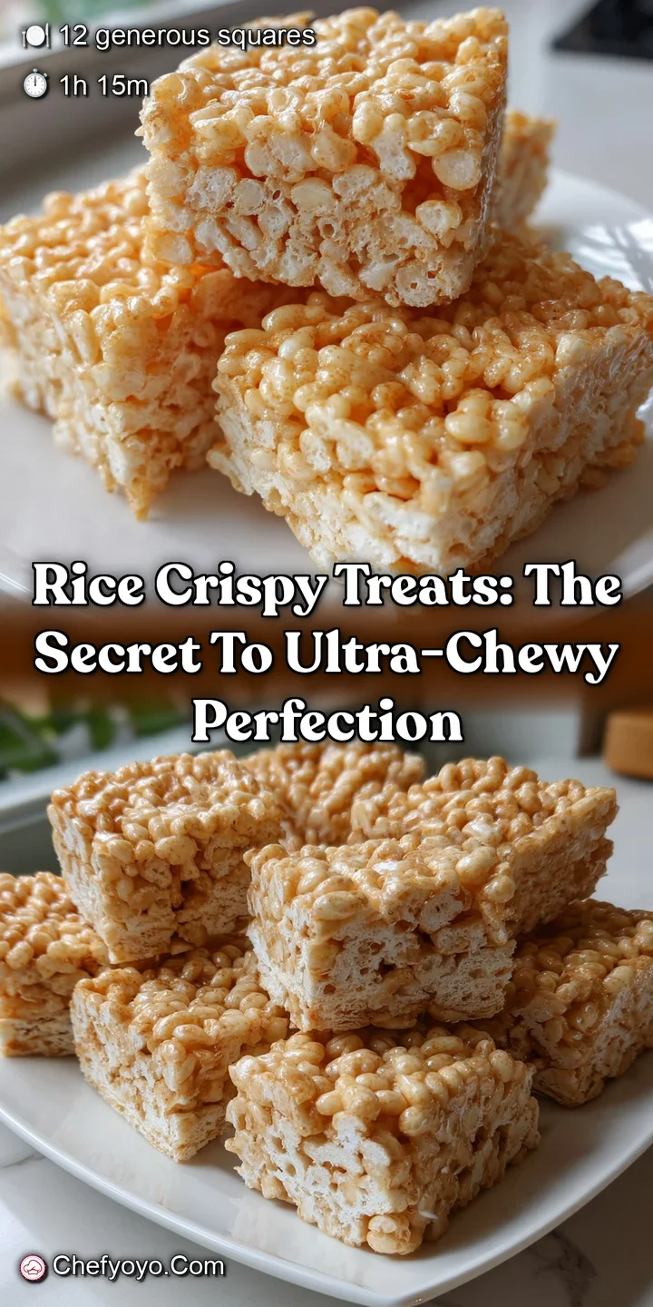 Rice Crispy Treats: The Secret to Ultra-Chewy Perfection