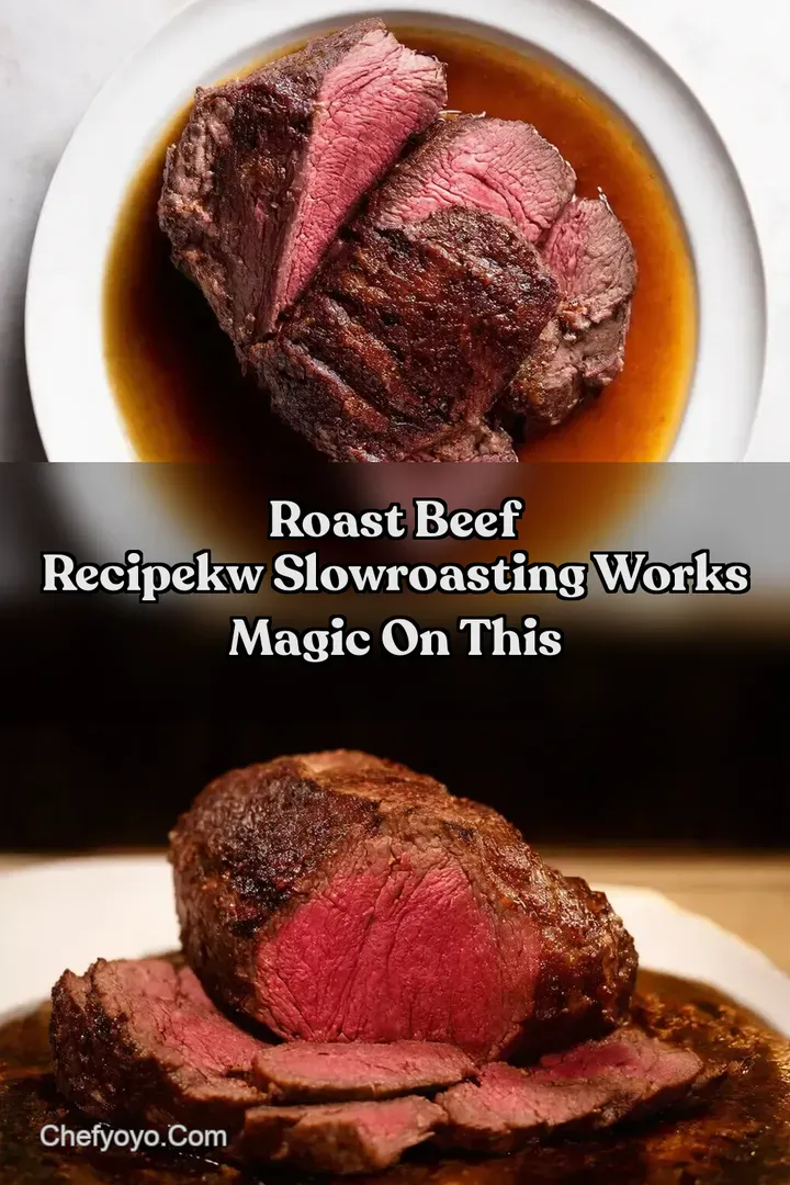 Roast Beef Recipekw SlowRoasting Works Magic on This