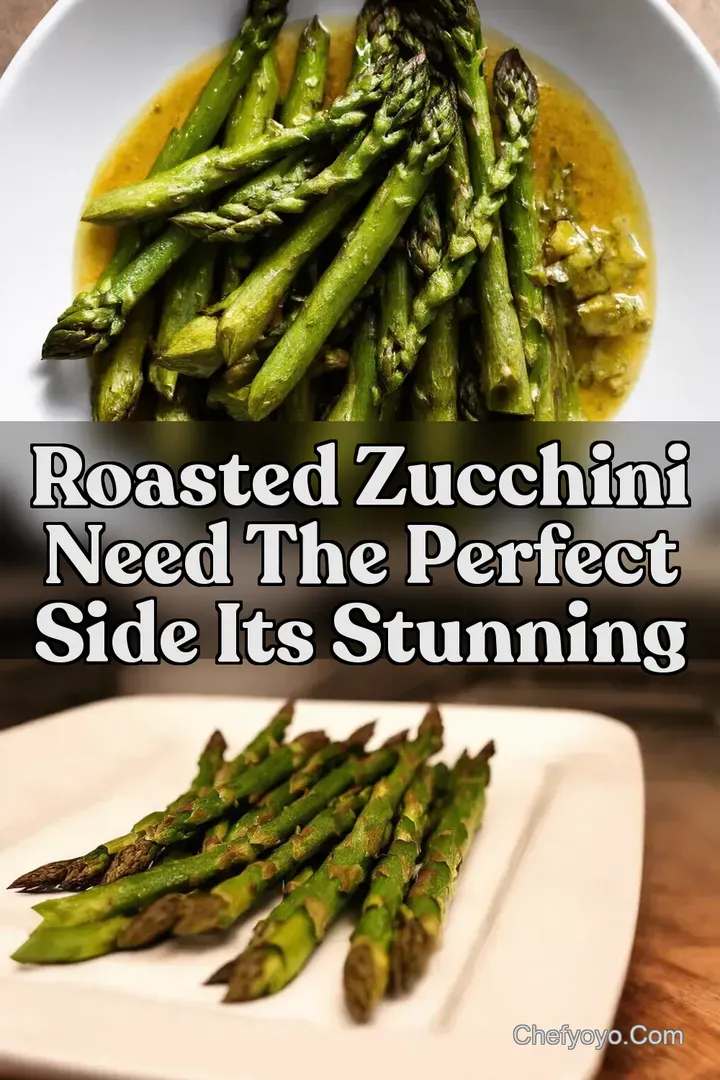 Roasted Zucchini Need the Perfect Side Its Stunning