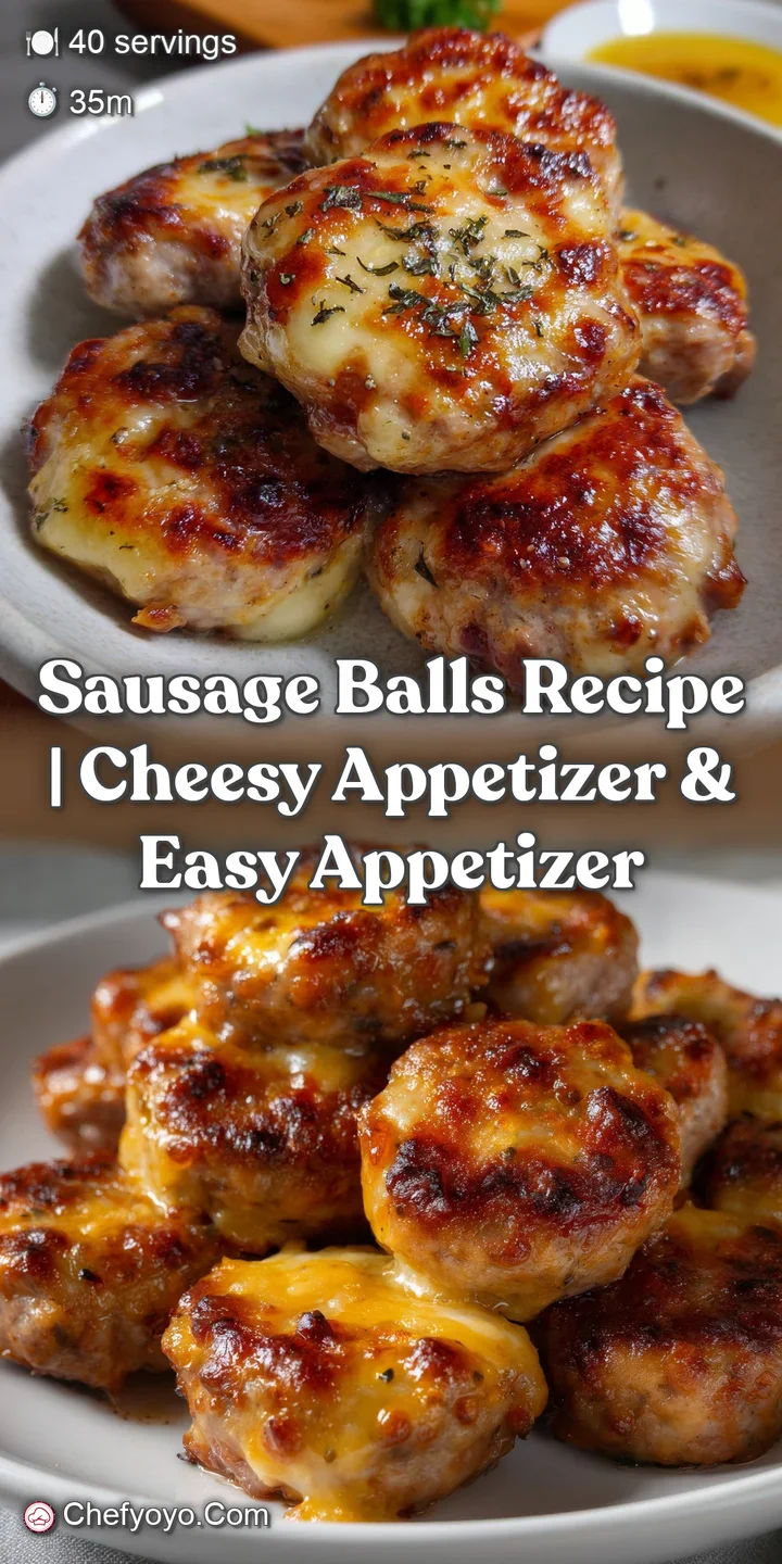 A close-up of a warm, savory sausage ball revealing a soft, moist interior dotted with herbs, promising a burst of flavor.