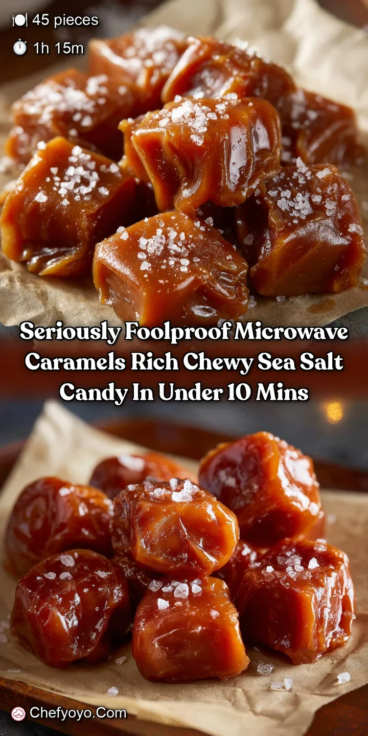 Seriously Foolproof Microwave Caramels Rich Chewy Sea Salt Candy in Under 10 Mins