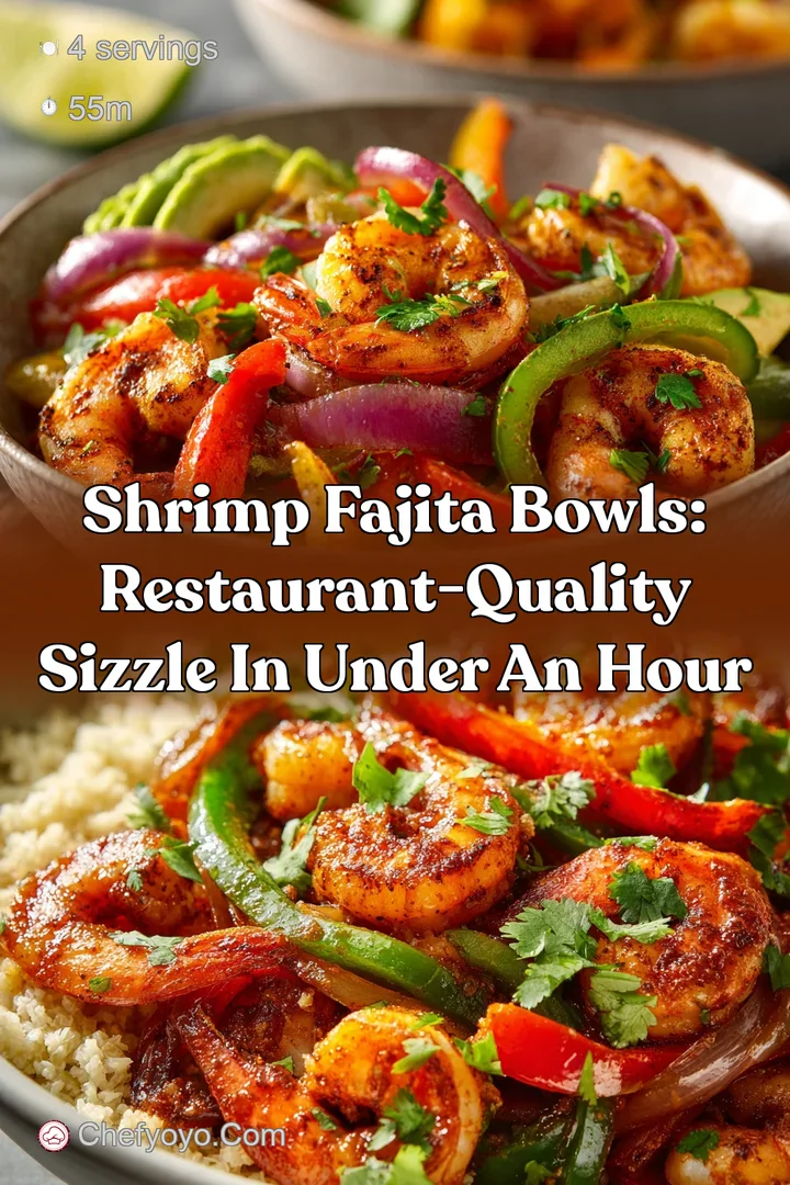 Shrimp Fajita Bowls: Restaurant-Quality Sizzle in Under an Hour