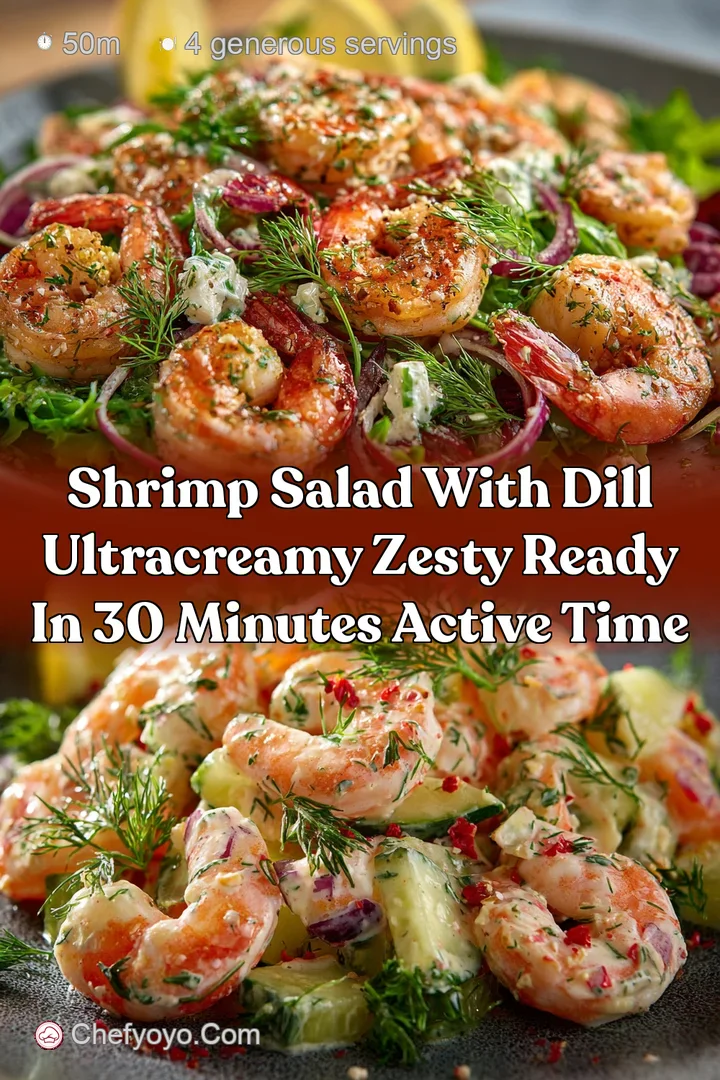Shrimp Salad with Dill UltraCreamy Zesty Ready in 30 Minutes Active Time