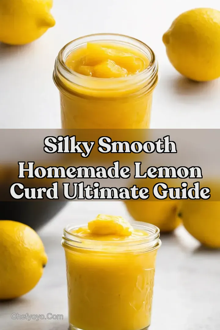 Silky Smooth Homemade Lemon Curd Ultimate Guide